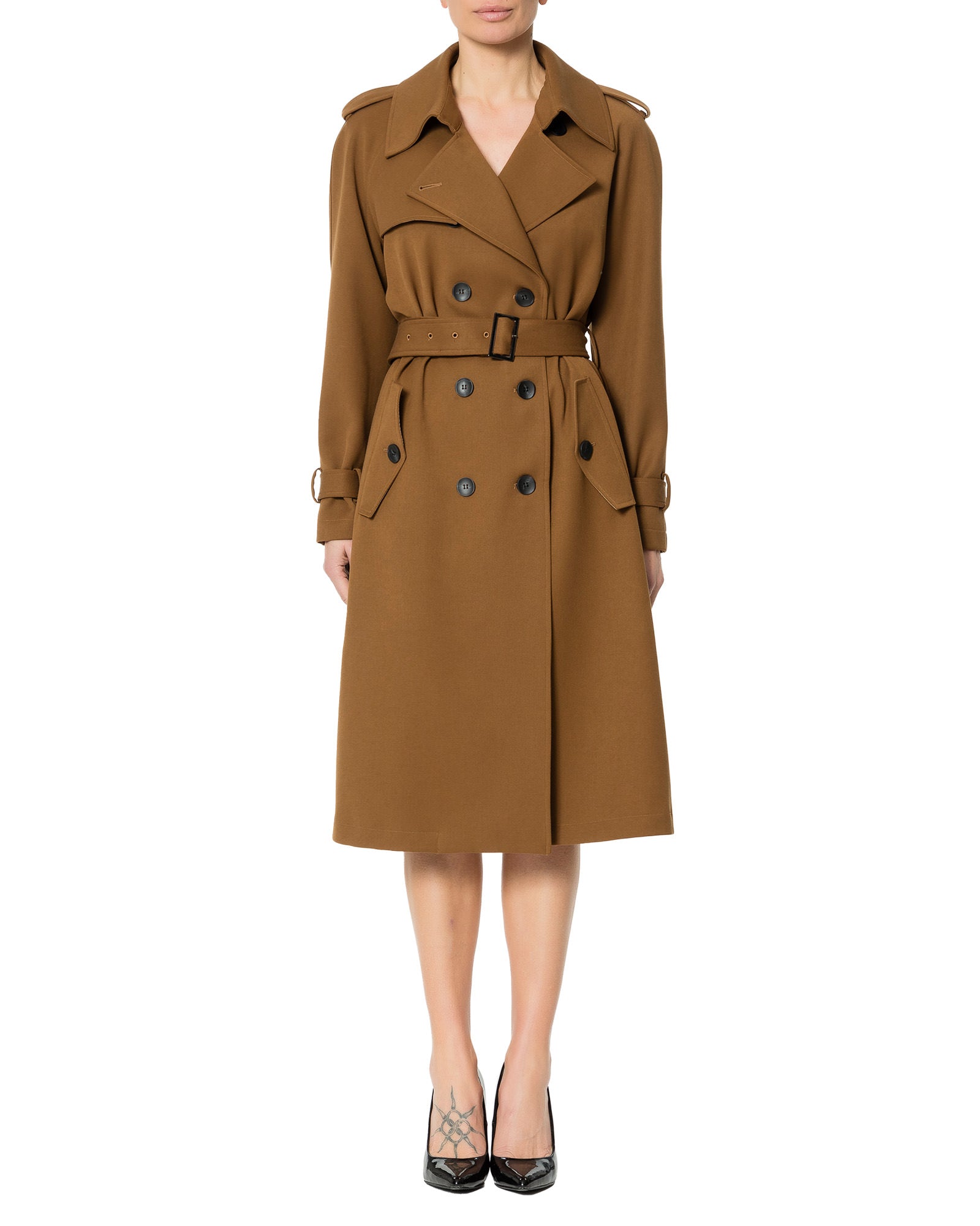 Rrue Bisquit TRENCH MISTO VISCOSA